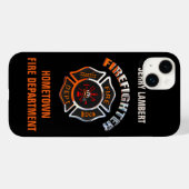 Vorlage für den Namen des Brandabteilung in Chrome Case-Mate iPhone Hülle (Rückseite (Horizontal))