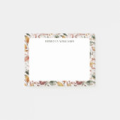 Vorlage für den Namen des Erntedanks im Herbst Post-it Klebezettel (Vorderseite)