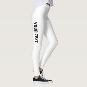 Vorlage für den Namen Text hinzufügen Leggings