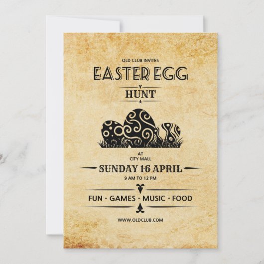 Vorlage für den Osterteil-Flyer (Vorderseite)