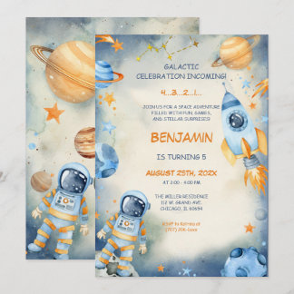 Vorlage für den personalisierten Weltraumtag