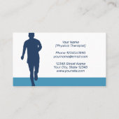 Vorlage für den Physiotherapeuten PT-Visitenkarte Visitenkarte (Rückseite)