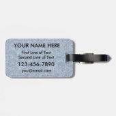 Vorlage für den polnischen Eishockey-Gepäckträger Gepäckanhänger (Rückseite horizontal)