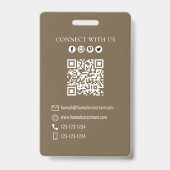 Vorlage für den QR-Code für Ice Ausweis (Rückseite)