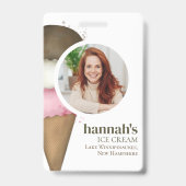 Vorlage für den QR-Code für Ice Ausweis (Vorderseite)