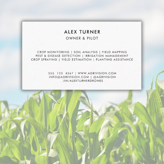 Vorlage für den QR-Code für landwirtschaftliche Dr Visitenkarte