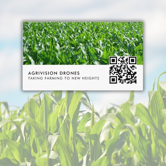 Vorlage für den QR-Code für landwirtschaftliche Dr Visitenkarte