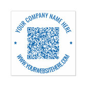 Vorlage für den QR-Code und die benutzerdefinierte Permastempel (Design)