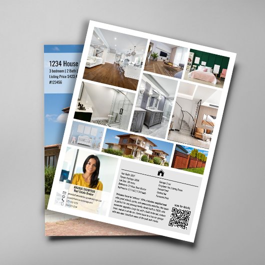 Vorlage für den QR-Foto-Code im Realtor House
