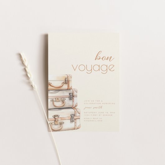 Vorlage für den Ruhestand bei der Party Einladung