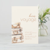 Vorlage für den Ruhestand bei der Party Einladung (Stehend Vorderseite)