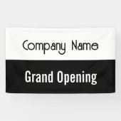 Vorlage für den Schwarz-weißen Firmennamen bei Gra Banner (Horizontal)