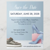 Vorlage für den Showverkauf-Flyer Flyer (Hinten)