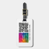 Vorlage für den Strichcode des Logoscans QR Gepäckanhänger (Vorderseite vertikal)