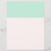 Vorlage für den Verkauf von Flyern - leicht Flyer (Hinten)