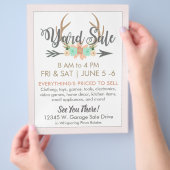 Vorlage für den Verkauf von Flyern - leicht Flyer (Hand)