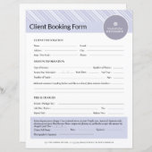 Vorlage für den Vertrag mit dem Fotografen (Vorne/Hinten)