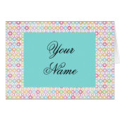 Vorlage für Designer-Mitteilungskarten (Vorderseite (Horizontal))