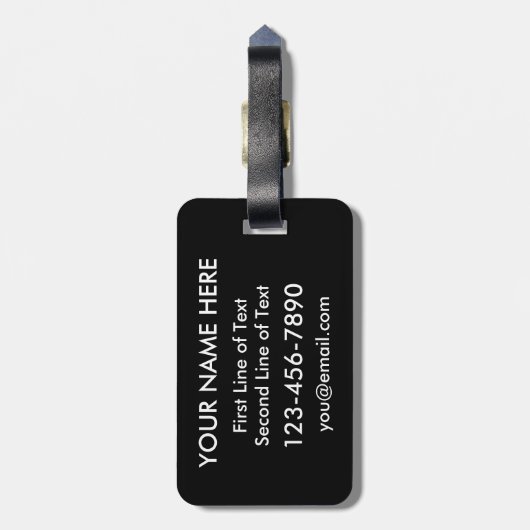 Vorlage für deutsche Heft-Gepäckmarke, Deutschland Gepäckanhänger (Rückseite vertikal)