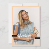 Vorlage für die Abschluss-Ankündigung (Vorderseite)