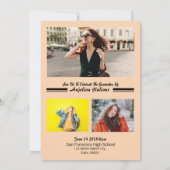 Vorlage für die Abschluss-Ankündigung (Rückseite)