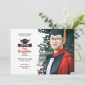 Vorlage für die Abschluss-Ankündigung (Stehend Vorderseite)