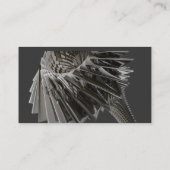 Vorlage für die abstrakte Berufliche Visitenkarte (Rückseite)