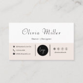 Vorlage für die aktualisierte Visitenkarte (Vorderseite)