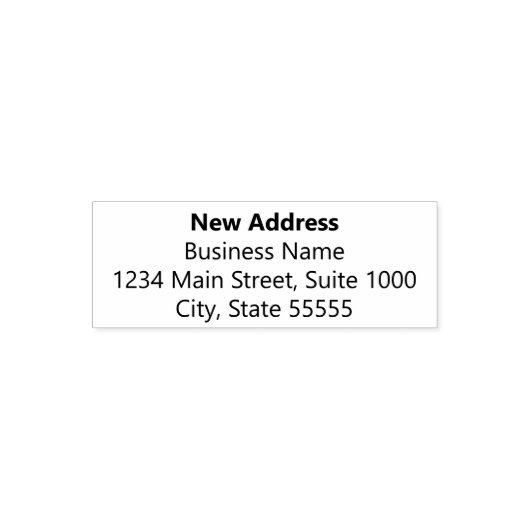 Vorlage für die Ankündigung der Änderung neuer Ges Permastempel (Design)