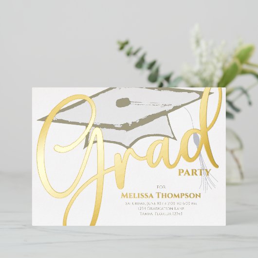 Vorlage für die Ankündigung eines eleganten Script (Stehend vorne)