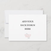 Vorlage für die Antwortkarte (3,5 x 5 Zoll) (Rückseite)
