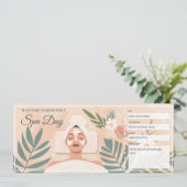 Vorlage für die Ausgabe von Wellness-Centern (Stehend Vorderseite)