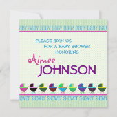 Vorlage für die Babydusche (Vorderseite)