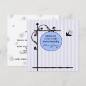 Vorlage für die Babydusche (Vorne/Hinten)