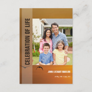 Vorlage für die Beerdigung