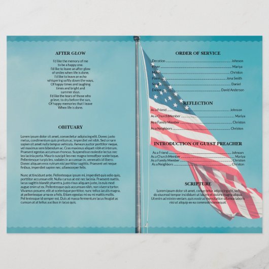 Vorlage für die Beerdigung der Militärarmee (Rückseite)