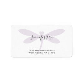 Vorlage für die benutzerdefinierte Farbdrachenadre Adressaufkleber