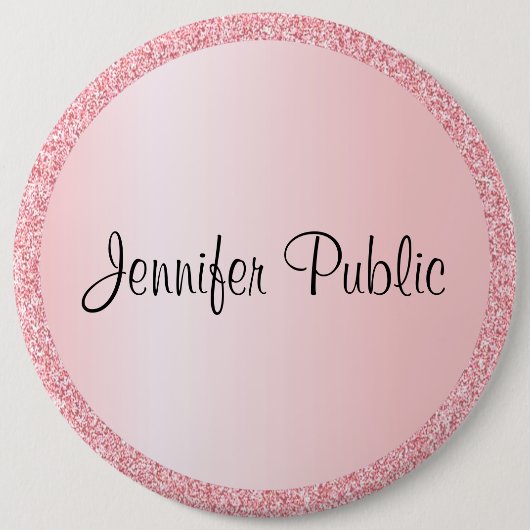 Vorlage für die benutzerdefinierte Monogram-Rose G Button (Vorderseite)