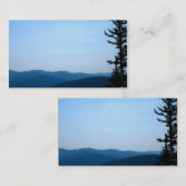 Vorlage für die Berglandschaft Visitenkarte (Vorne/Hinten)