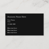 Vorlage für die Berufliche Visitenkarte (Rückseite)