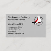 Vorlage für die Bestellung der Podiumsdiskussion Visitenkarte (Vorderseite)