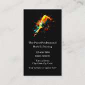 Vorlage für die besten neuen Maler-Visitenkarten Visitenkarte (Vorderseite)