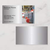 Vorlage für die Betriebskarte für die Betriebsstät Visitenkarte (Vorne/Hinten)