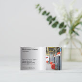 Vorlage für die Betriebskarte für die Betriebsstät Visitenkarte (Stehend Vorderseite)