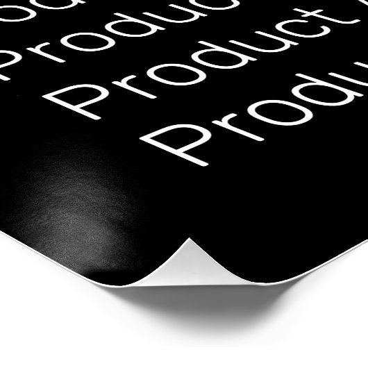 VORLAGE FÜR DIE BLACK MODERN BUSINESS LOGO PRICE L POSTER (Ecke)