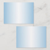 Vorlage für die blaue Ombre Business Card Visitenkarte (Vorne/Hinten)
