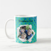 Vorlage für die blauen Punkte des Fotos mit benutz Kaffeetasse (Links)