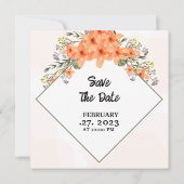 Vorlage für die Blume der Einladungskarte (Rückseite)