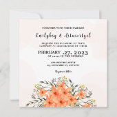 Vorlage für die Blume der Einladungskarte (Vorderseite)