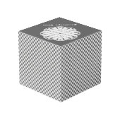 Vorlage für die Blume mit Multifunktionsleisten vo Würfel (Rückseite Schrägansicht)